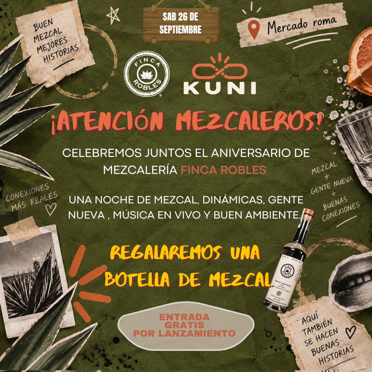 KUNI PARA MEZCALEROS